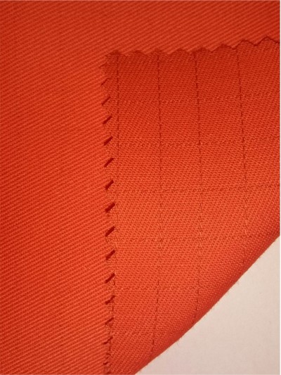 HN-PNST  06 全棉阻燃防靜電紗卡 20*16  210G/M2 側面照